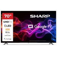 Sharp 70HP5265E, 177,8 cm (70"), 3840 x 2160 Pixel, QLED, Smart-TV, WLAN, Schwarz