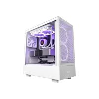 NZXT H series H5 Flow - Mid tower - E-ATX - Seitenteil mit Fenster (gehärtetes Glas)