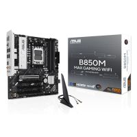 ASUS B850M MAX GAMING WIFI, AMD, Sockel AM5, AMD Ryzen 7000 Series, AMD Ryzen 8000 Series, AMD Ryzen 9000 Series, Sockel AM5, DDR5-SDRAM, 256 GB