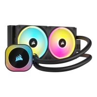 Corsair iCUE Link H100I RGB - Prozessor-Flüssigkeitskühlsystem - Kühlergröße: 240 mm - (für: LGA1156, LGA1155, LGA1150, LGA1151, AM4, LGA1200, LGA1700, AM5)
