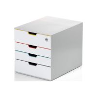 Durable VARICOLOR MIX 4 SAFE - Schubladenschrank - 4 Schubfächer - für ANSI A (Letter)