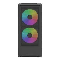 MONTECH X X2 Plus, Midi Tower, PC, Schwarz, ATX, micro ATX, Mini-ITX, Gaming, Multi