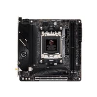 ASRock A620I LIGHTNING WIFI - Motherboard - Mini-ITX - Socket AM5 - AMD A620 Chipsatz - USB-C 3.2 Gen2, USB-C 3.2 Gen 1, USB 3.2 Gen 1, USB 3.2 Gen 2 - 2.5 Gigabit LAN, Wi-Fi, Bluetooth - Onboard-Grafik (CPU erforderlich)