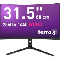 TERRA LCD/LED 3285W HA black CURVED USB-C/HDMI/DP - Flachbildschirm (TFT/LCD) - HDMI