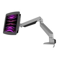 Compulocks iPad Pro 12.9" (3 - 6th Gen) Space Enclosure Articulating Arm Mount - Befestigungskit (Gelenkarm, Gehäuse)