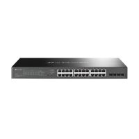 TP-LINK Omada TL-SG2428P, Managed, L2/L2+, Gigabit Ethernet (10/100/1000), Power over Ethernet (PoE), Rack-Einbau, 1U
