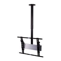 B-TECH BT8427, 70 kg, 165,1 cm (65"), 600 x 400 mm, 572 - 972 mm, -20 - 20°