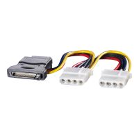 ROLINE Y-Adapterkabel - Netz-Splitter - interne Stromversorgung, 4-polig (W)