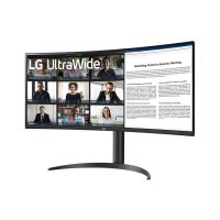 LG UltraWide 34WR55QC-B - LED-Monitor - gebogen - 86.4 cm (34")