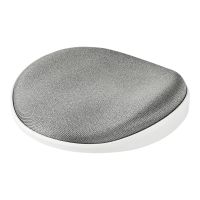 StarTech.com ROLWRSTRST Hanballenauflage (Handgelenkstütze für's Büro, ergonomisch, gepolsterter Stoff, gleitend, silber)