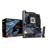 Gigabyte X870E AORUS MASTER X3D Mainboard - Unterstützt AMD Ryzen 9000 CPUs, digitales 18+2+2-Phasen-VRM, bis zu 9000MHz DDR5 (O.C.), 2xPCIe 5.0 + 3xPCIe 4.0, Wi-Fi 7, 10GbE LAN, USB 4, AMD, Sockel AM5, AMD Ryzen 7000 Series, AMD Ryzen 8000 Series, AMD Ry