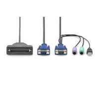 DIGITUS Modularer KVM-Switch, Single-Port