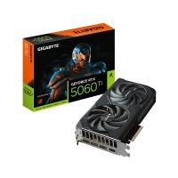 Gigabyte GeForce RTX 5060 Ti WINDFORCE 8G Grafikkarte – 8 GB GDDR7, 128 Bit, PCI-E 5.0, 2572 MHz Kernfrequenz, 3 x DisplayPort, 1 x HDMI, GV-N506TWF2-8GD, GeForce RTX 5060 Ti, 8 GB, GDDR7, 128 Bit, 7680 x 4320 Pixel, PCI Express x16 5.0