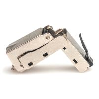 DIGITUS CAT 6A Feldstecker abwinkelbar,  STP mit Staubschutzkappe, Knickschutz