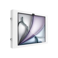 Compulocks iPad Air M2 & M3 13", Apex Secured Enclosure Wall Mount - White - Gehäuse - für Tablett - Glasbefestigung, Raum - verriegelbar - hochwertiges Aluminium - weiß - Bildschirmgröße: 33.02 cm (13")