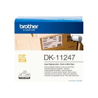 Brother DK-11247 - Schwarz auf Weiß - 103 x 164 mm 180 Etikett(en) (1 Rolle(n)