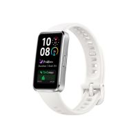 Huawei Band 10 - Aluminiumlegierung - Aktivitätsmesser mit Riemen - Flouroelastomer - Handgelenkgröße: 120-190 mm - Anzeige 3.7 cm (1.47")