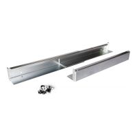 Equip Rack-Montageschienen - 600 bis 800 mm Tiefe - Schrankmontage - Schwarz - 48.3 cm (19")