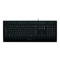 Logitech Corded K280e - Tastatur - USB - Französisch