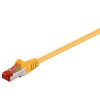 Goobay 13573, 1 m, Cat6, S/FTP (S-STP), RJ-45, RJ-45, Gelb