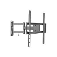 Equip Halterung - Voll beweglich - für LCD-Display / Curved LCD-Display - articulating - stainless steel - Schwarz - Bildschirmgröße: 81.3-139.7 cm (32"-55")