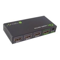 Techly HDMI 3 IN 1 OUT with Remote Control, 4Kx2K, 3D