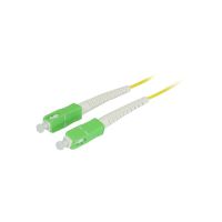 Synergy 21 LWL-1-Faser-Patchk. 2mtr.SC(APC)-SC(APC), 9/125u, OS2, G657A2, AD=2mm, flexible Knickschutztülle, 2 m, I-V(ZN) H, OS2, SC, SC