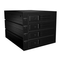 ICY BOX IB-564SAS-12G - Gehäuse für Speicherlaufwerke mit Lüfter - 3.5" (8.9 cm)