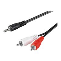Wentronic goobay AVK 118-0150 Q - Audiokabel - mini-phone stereo 3.5 mm männlich zu RCA männlich