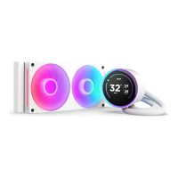 NZXT Kraken Elite 240 RGB - Prozessor-Flüssigkeitskühlsystem - mit LCD-Display - (für: LGA1851, LGA1700, LGA1200, LGA115x Socket, AM5, AM4)