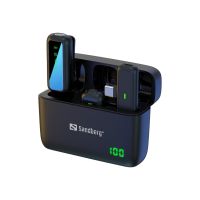 SANDBERG 126-55, Aufsteckbares Mikrofon, -38 dB, 20 - 20000 Hz, Omnidirektional, Kabellos, RF
