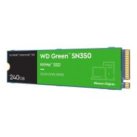 WD Green SN350 NVMe SSD WDS240G2G0C - SSD - 240 GB - intern - M.2 2280 - PCIe 3.0 x4 (NVMe)