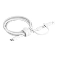Belkin BoostCharge Pro 2-in-1 - USB-Kabel - 24 pin USB-C (M)