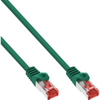 InLine Patchkabel - S/FTP (PiMf) - Cat.6 - 250MHz - PVC - Kupfer - grün - 3m