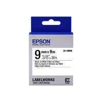 Epson LabelWorks LK-3WBN - Schwarz auf Weiß - Rolle (0,9 cm x 9 m)