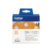 Brother DK-11221 - Schwarz auf Weiß - 23 x 23