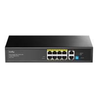 CUDY GS1010PE - 2.0 - Switch - 8 x 10/100/1000 (PoE)