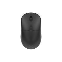 Conceptronic LORCAN04B Dual-Mode Wireless Maus mit 4 Tasten, Bluetooth 5.2, 2.4GHz, Beidhändig, Optisch, RF Wireless + Bluetooth, 1600 DPI, Schwarz