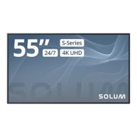SOLUM S55A - 140 cm (55") Diagonalklasse S Series LCD-Display mit LED-Hintergrundbeleuchtung - Digital Signage - Android - 4K UHD (2160p)