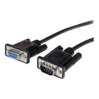 StarTech.com Serielles DB9 RS232 Verlängerungskabel 3m - RS 232 DB-9 Kabel Verlängerung- DB 9 (Stecker)