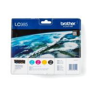 Brother LC985VALBP - 4er-Pack - Schwarz, Gelb