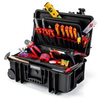 KNIPEX 00 21 33 E, Rot, Gelb, 550 mm, 223 mm, 344 mm, 10,1 kg, 22 Werkzeug