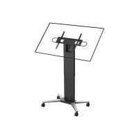 Vision Wagen - motorisiert - für Flachbildschirm - Trolley - Stahl - mattschwarz - Bildschirmgröße: 119.4-228.6 cm (47"-90")