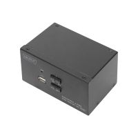 DIGITUS KVM-Switch, 2-Port, Dual-Display, 4K, HDMI®