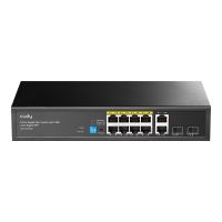 CUDY GS1010PS2 - 2.0 - Switch - 8 x 10/100/1000 (PoE)