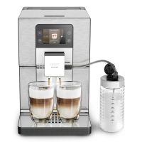 Krups Intuition Experience+ EA877D, Kombi-Kaffeemaschine, 3 l, Kaffeebohnen, Eingebautes Mahlwerk, 1550 W, Schwarz, Gebürsteter Stahl
