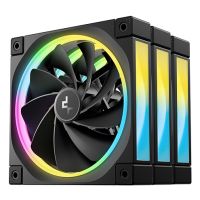 Deepcool FL12R-3 IN 1, Ventilator, 12 cm, 500 RPM, 2150 RPM, 93,45 m³/h, Schwarz