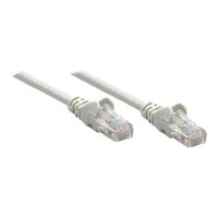 Intellinet Network Patch Cable, Cat6, 5m, Grey, CCA, U/UTP, PVC, RJ45, Gold Plated Contacts, Snagless, Booted, Lifetime Warranty, Polybag - Patch-Kabel - RJ-45 (M)