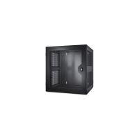 APC NetShelter WX - Schrank - geeignet für Wandmontage - Schwarz - 13U - 48.3 cm (19")