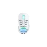 Xtrfy CHERRY XTRFY M4 RGB, rechts, Optisch, RF Wireless + USB Type-C, 19000 DPI, Weiß